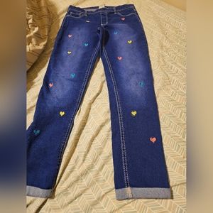 Wonder Nation jeans hearts pants